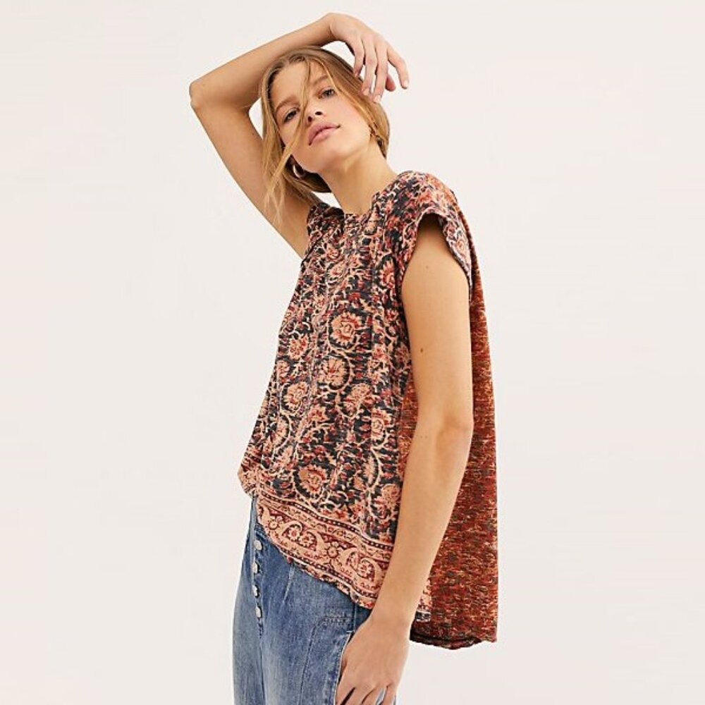 Free People High Tide Tee NWT - Picture 1 of 7